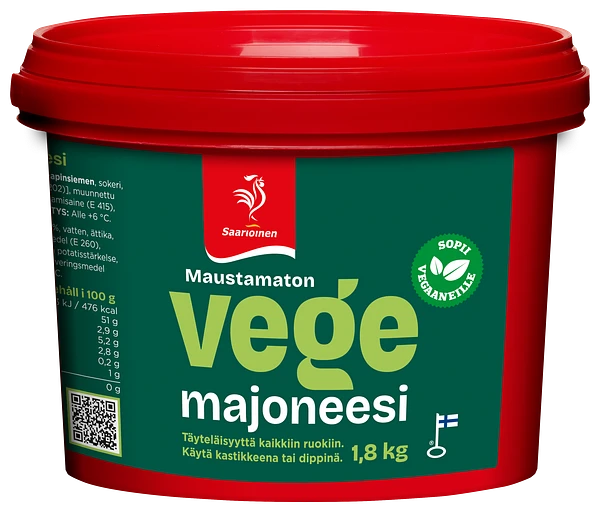 Vegemajoneesi 1,8 kg