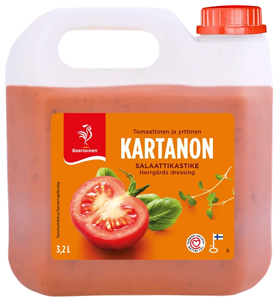 Kartanon salaattikastike 3,2 L