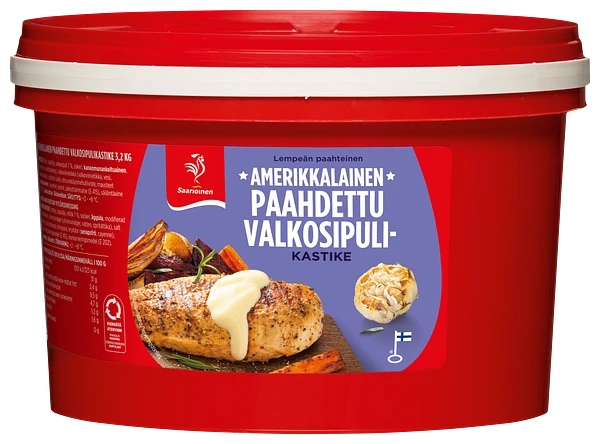 Amerikkalainen paahdettu valkosipulikastike 3,2 kg