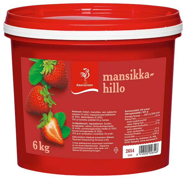 Mansikkahillo 6,0 kg