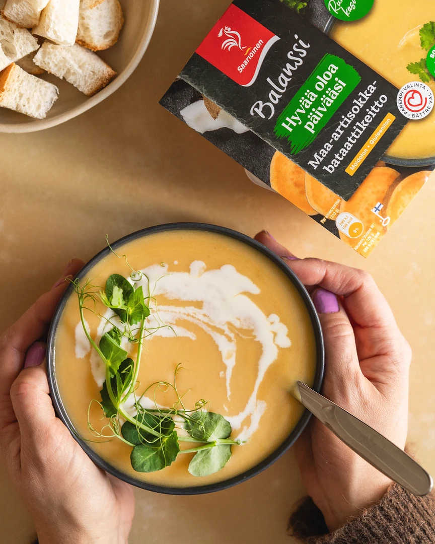 Balanssi Maa-artisokka-bataattikeitto 310 g