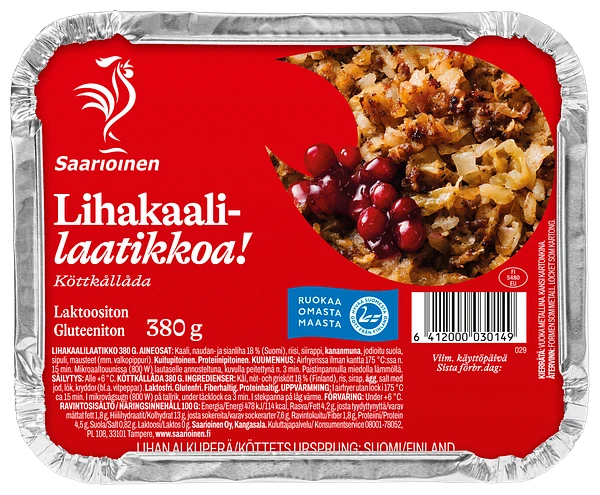 Lihakaalilaatikko 380 g