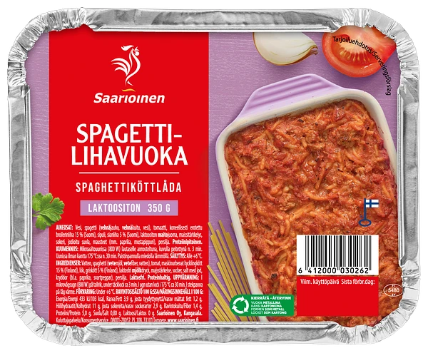 Spagettilihavuoka 350 g
