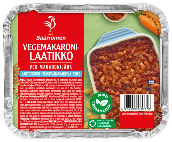 Vegemakaronilaatikko 350 g
