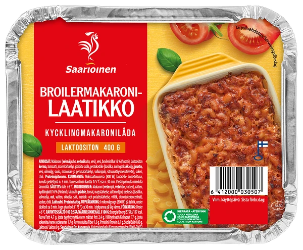 Broilermakaronilaatikko 400 g