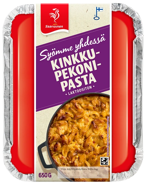 Kinkku-pekonipasta 650 g