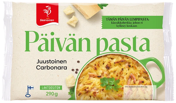 Juustoinen Carbonarapasta 290 g