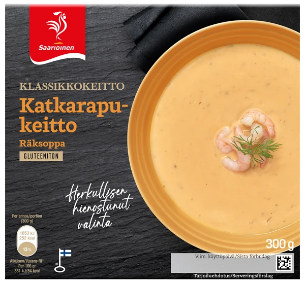Katkarapukeitto 300 g
