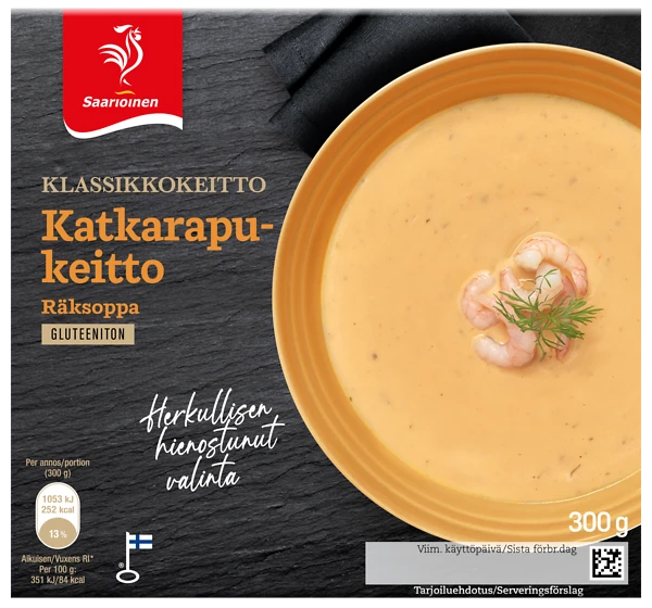 Katkarapukeitto 300 g