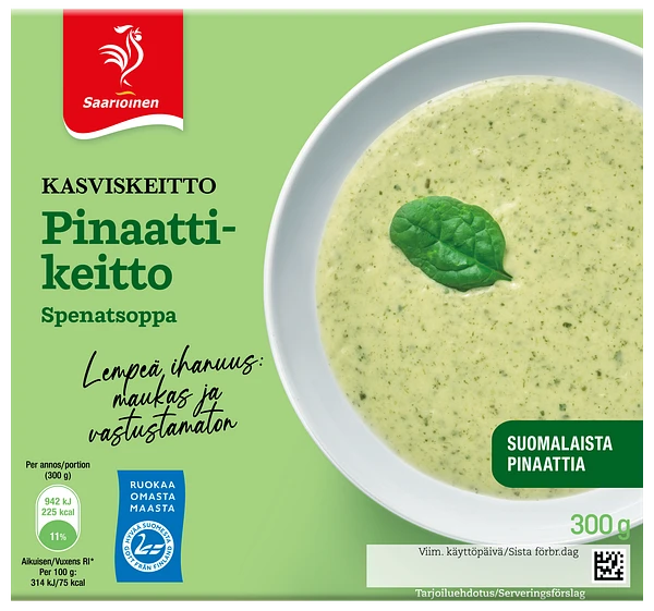 Pinaattikeitto 300 g