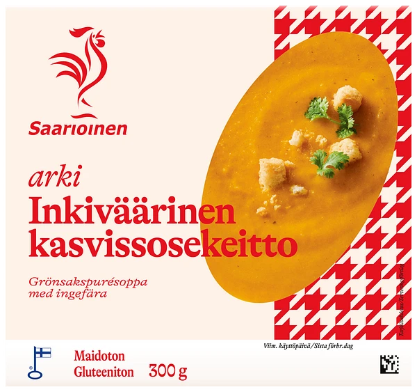 Inkiväärinen kasvissosekeitto 300 g