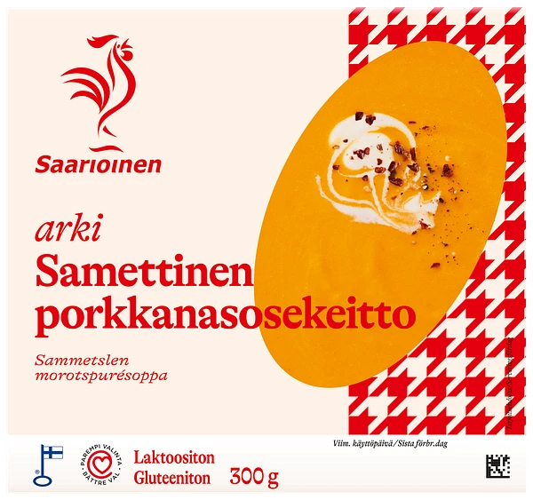 Samettinen porkkanasosekeitto 300 g