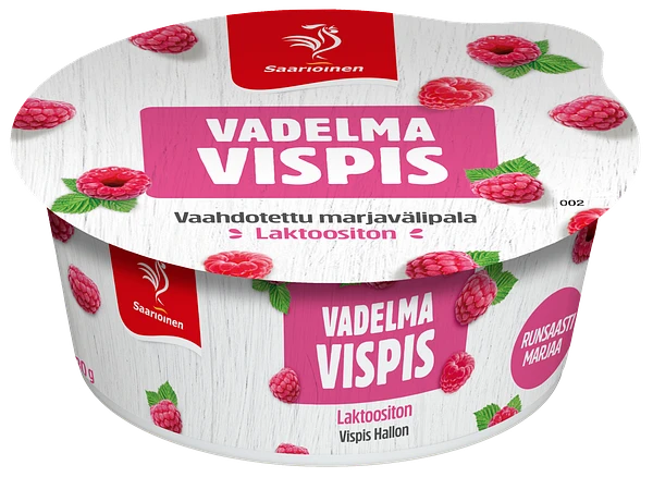Vispis Vadelma 130 g