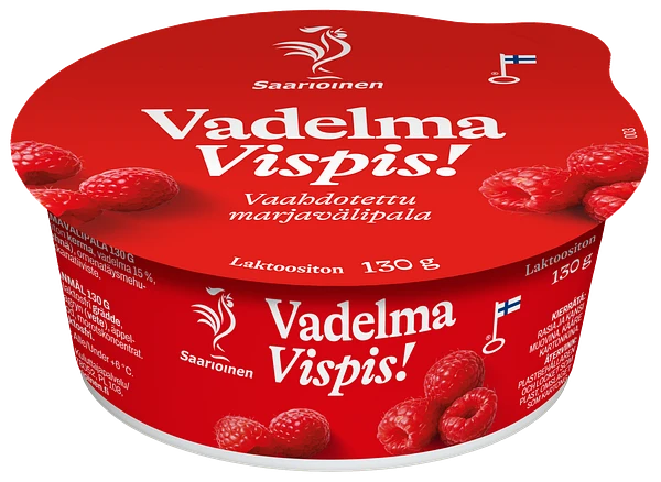 Vispis Vadelma 130 g