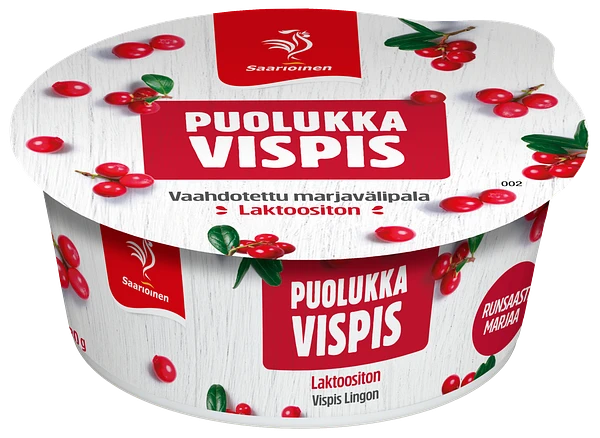 Vispis Puolukka 130 g