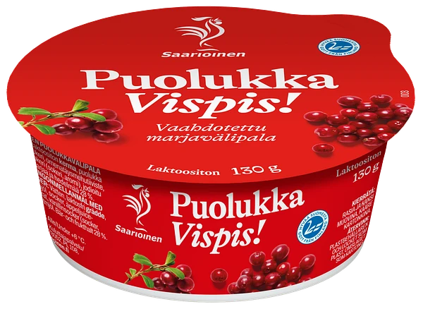 Vispis Puolukka 130 g