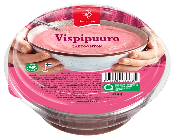 Vispipuuro 450 g