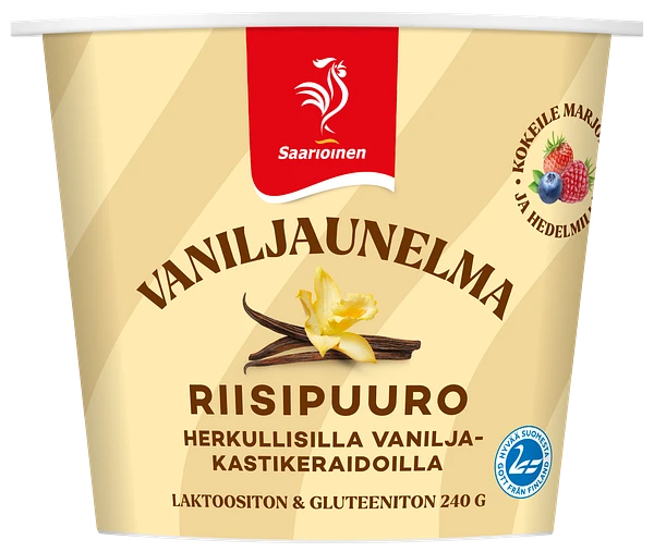 Vaniljaunelma riisipuuro 240 g