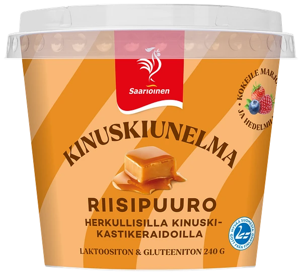 Kuva tuotteesta Kinuskiunelma riisipuuro  240 g