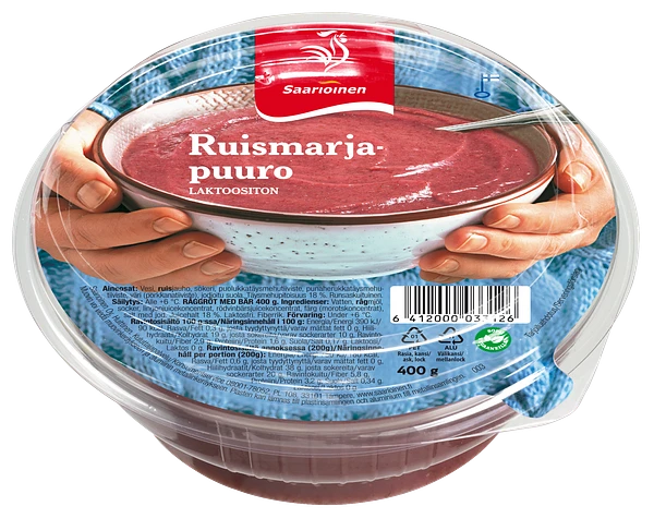 Ruismarjapuuro 400 g