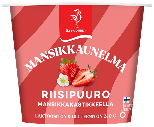 Mansikkaunelma riisipuuro 240 g