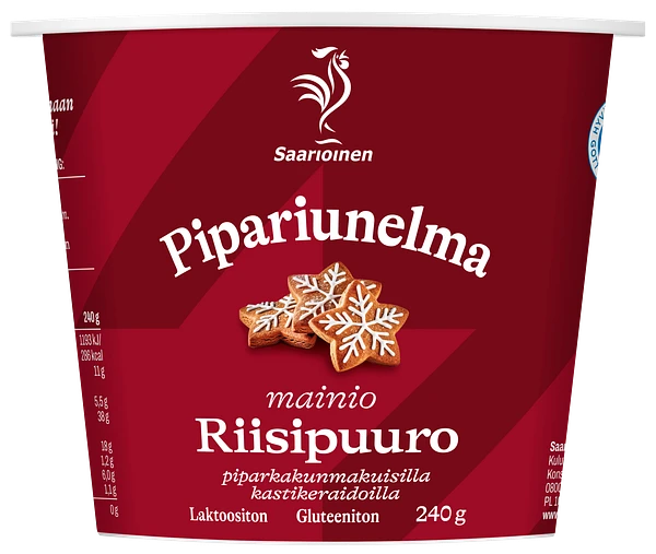 Pipariunelma riisipuuro 240 g