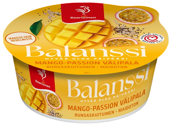 Balanssi Mango-passion välipala 130 g