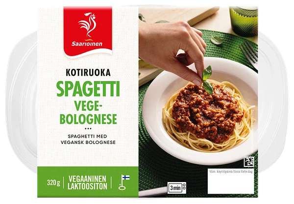 Kuva tuotteesta Spagetti Vegebolognese 320 g