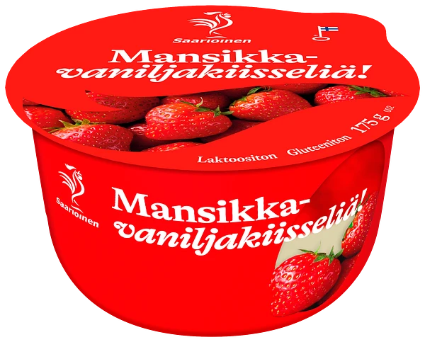 Mansikka-vaniljakiisseli 175 g