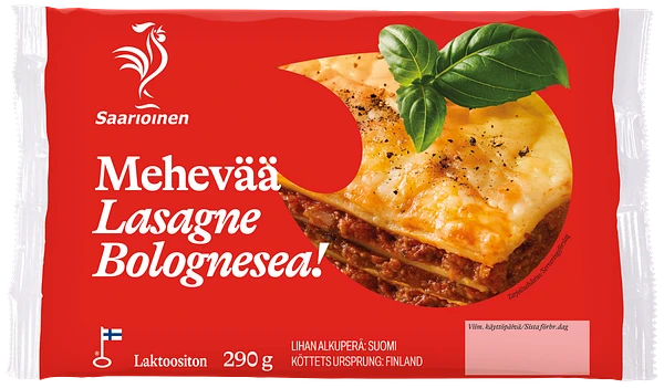Mehevä Lasagne Bolognese 290 g