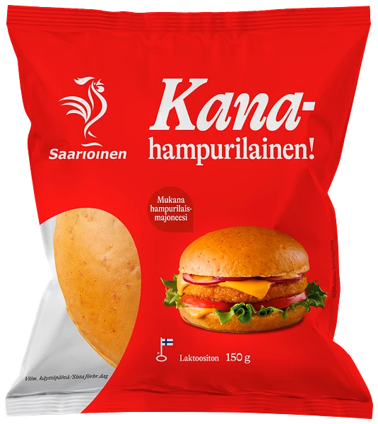 Kanahampurilainen 150 g