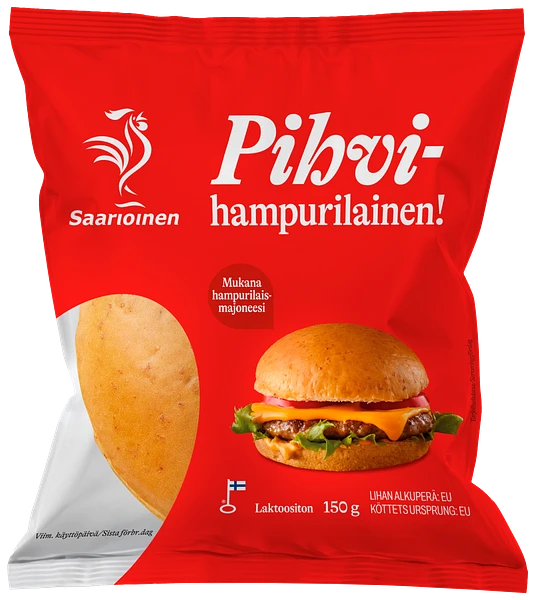 Pihvihampurilainen 150 g