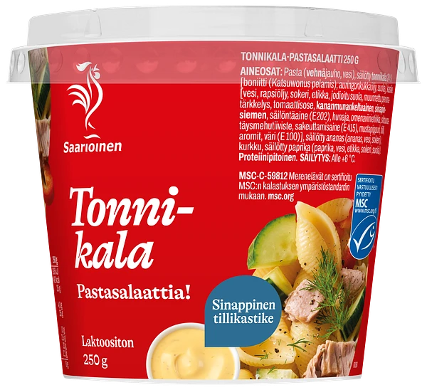 Tonnikala-pastasalaatti MSC 250 g