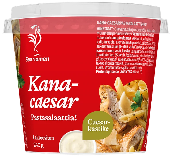 Kana-caesarpastasalaatti 240 g