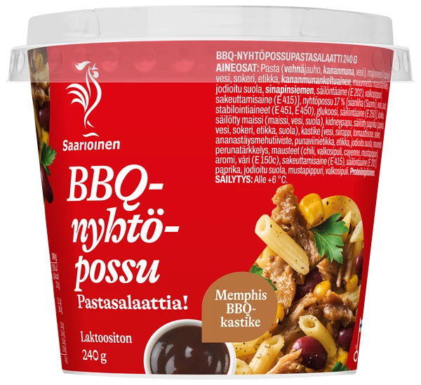 BBQ-nyhtöpossupastasalaatti 240 g