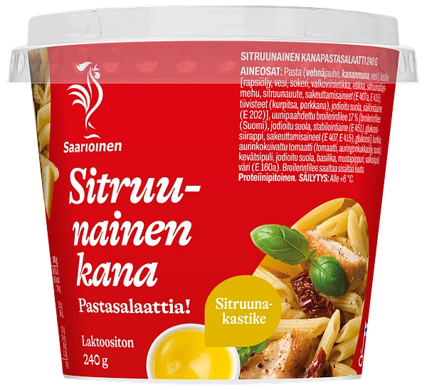 Sitruunainen kanapastasalaatti 240 g