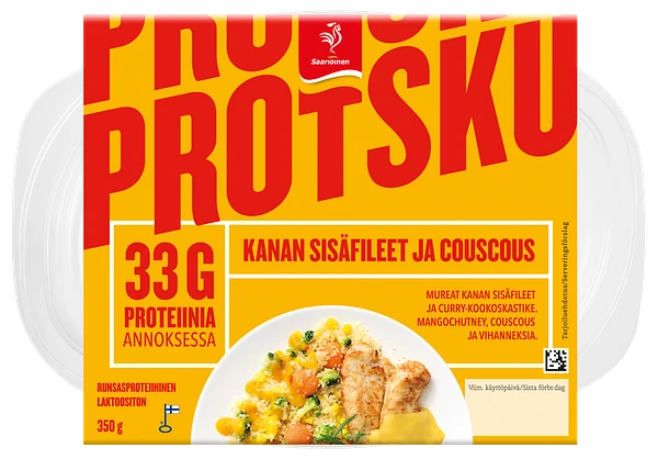 PROTSKU Kanan sisäfileet ja couscous 350 g