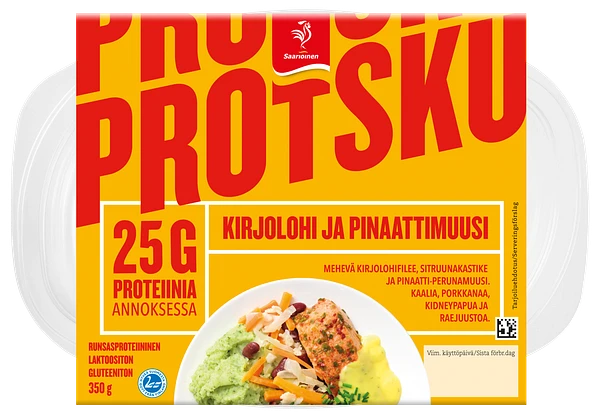 PROTSKU Kirjolohi ja pinaattimuusi 350 g
