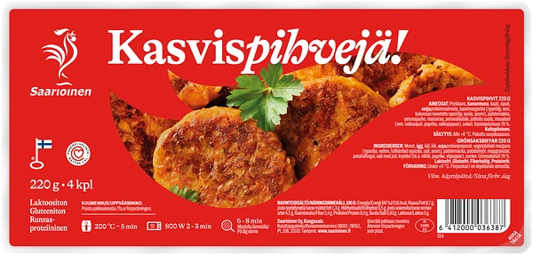 Kasvispihvit 220 g