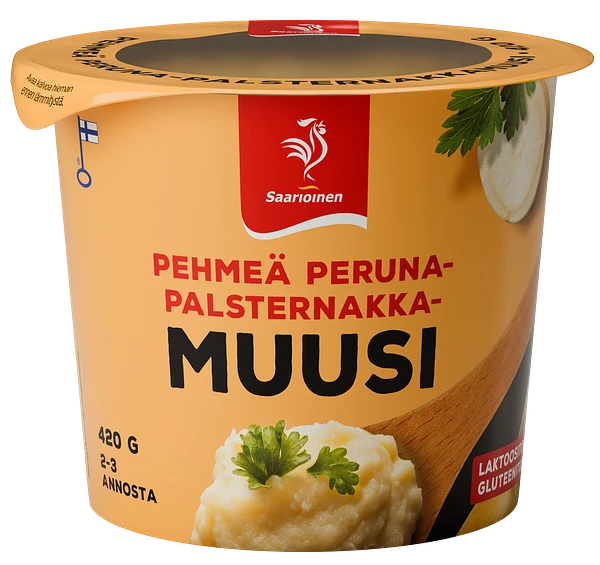 Pehmeä peruna-palsternakkamuusi 420 g