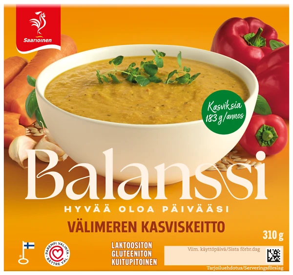 Balanssi Välimeren kasviskeitto 310 g