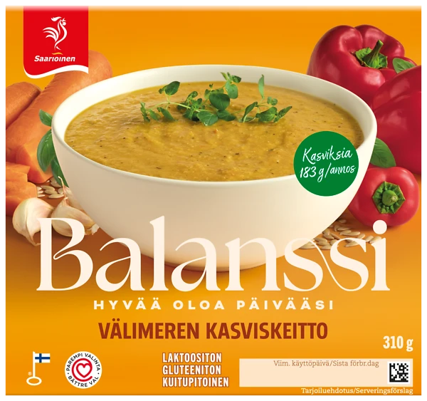 Balanssi Välimeren kasviskeitto 310 g