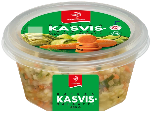 Raikas kasvissalaatti 250 g