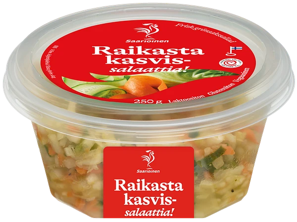 Raikas kasvissalaatti 250 g