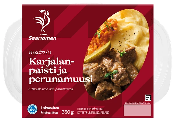 Kuva tuotteesta Karjalanpaisti ja perunamuusi 350 g