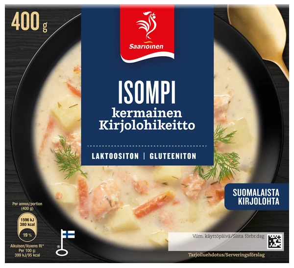 Isompi Kirjolohikeitto 400 g