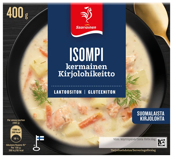 Isompi Kirjolohikeitto 400 g