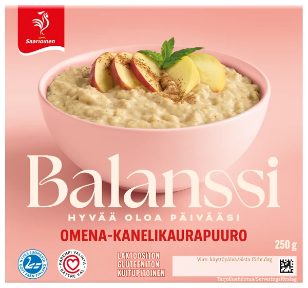 Balanssi Omena-kanelikaurapuuro 250 g