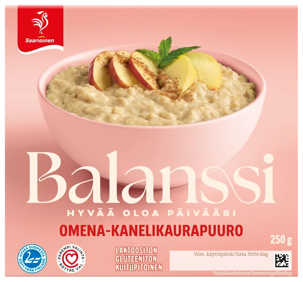 Balanssi Omena-kanelikaurapuuro 250 g