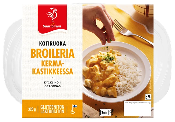 Kuva tuotteesta Broileria kermakastikkeessa 320 g